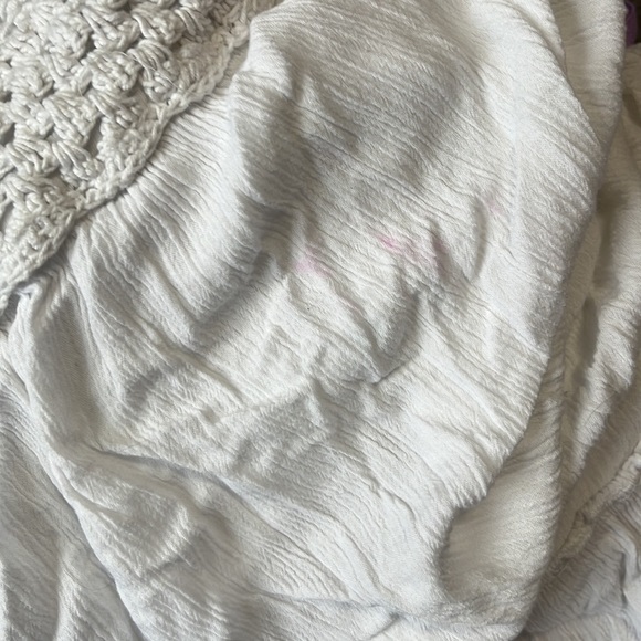 Indulge white dress with knitted top - Picture 3 of 3